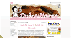 Desktop Screenshot of dulceshoras.com